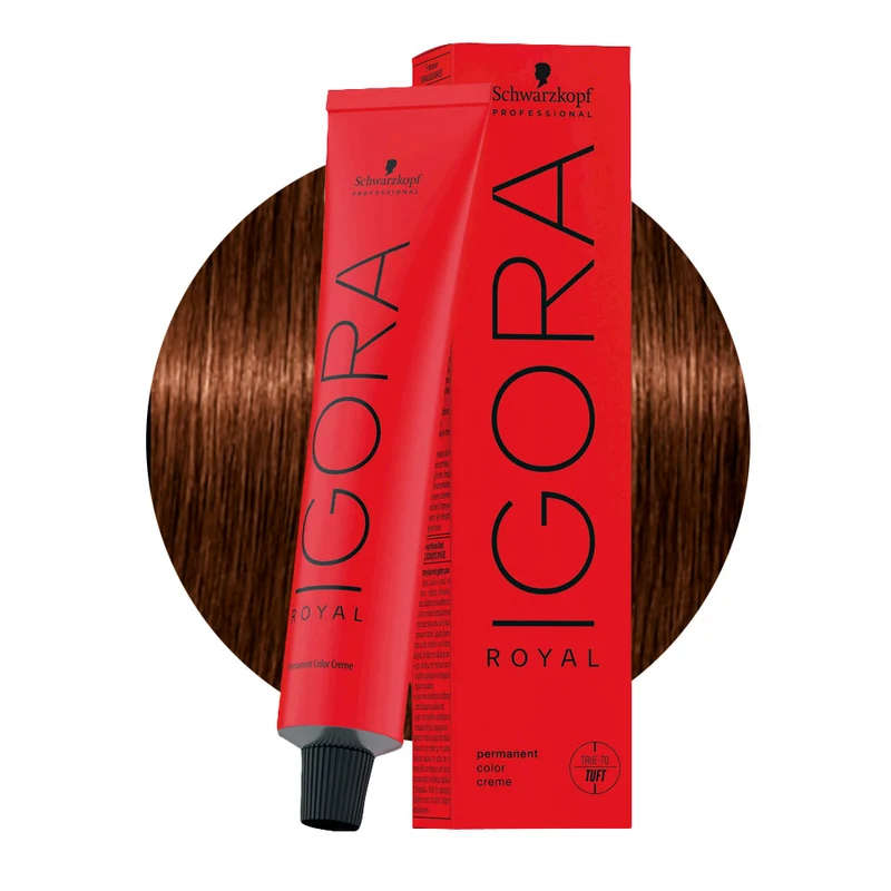 Schwarzkopf Igora Royal 5-7 Castano Chiaro Rame 60ml - colorazione permanente
