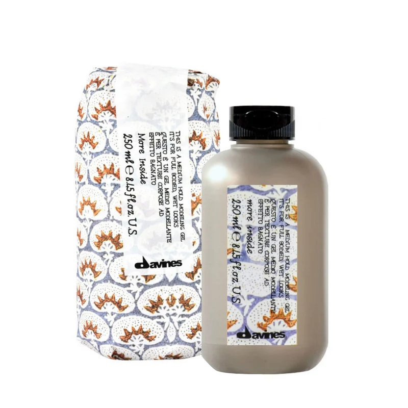 Davines More Inside Medium Hold Modeling Gel 250ml - gel a tenuta media effetto bagnato