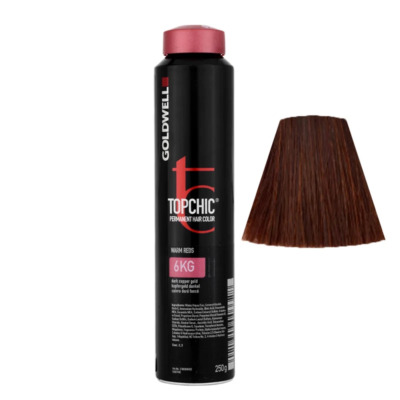 Goldwell Topchic Can W6KG Copper-Gold-Dark 250gr - colore permanente in bombola