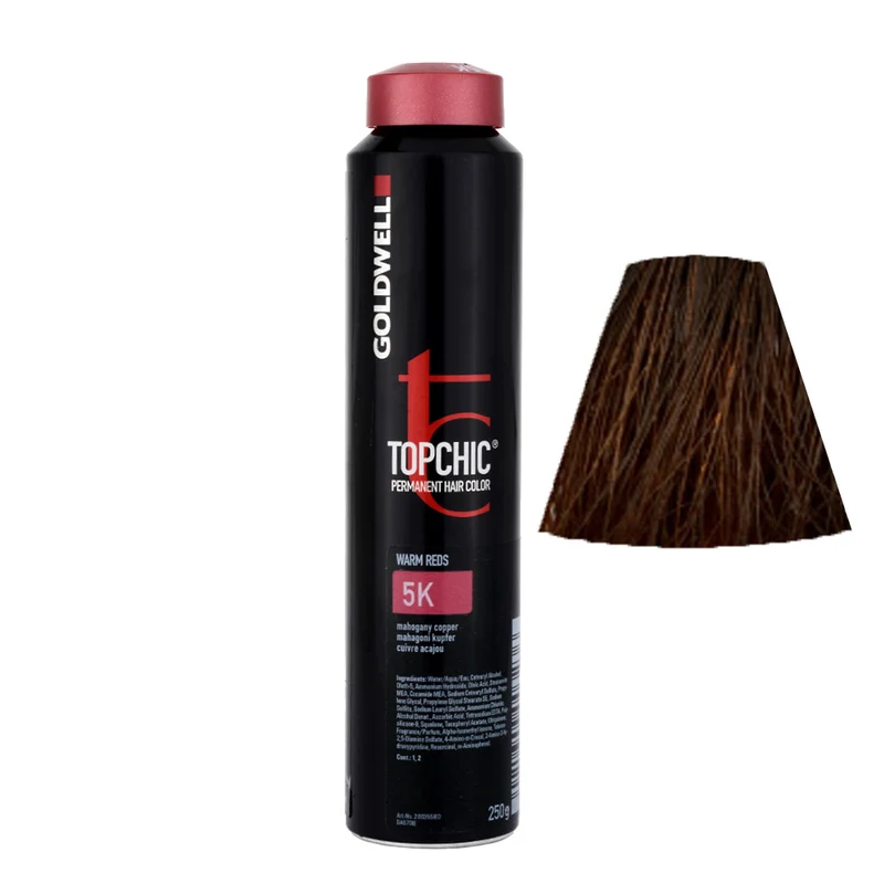 Goldwell Topchic Can W5K Mahogany-Copper 250gr - colore permanente in bombola