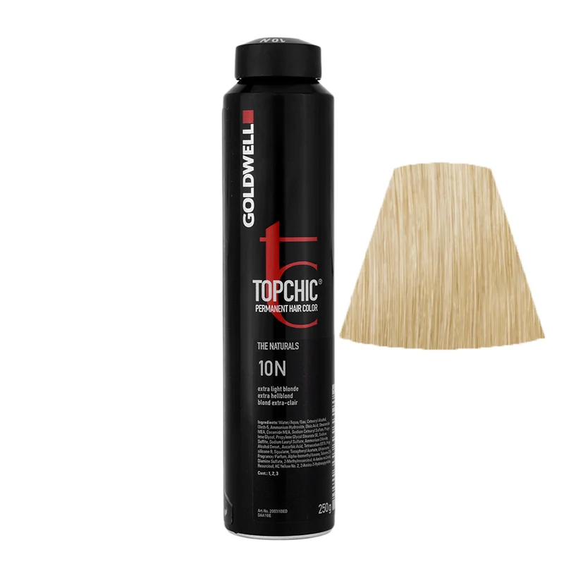 Goldwell Topchic Can 10N Extra Light Blonde 250gr - colore permanente in bombola