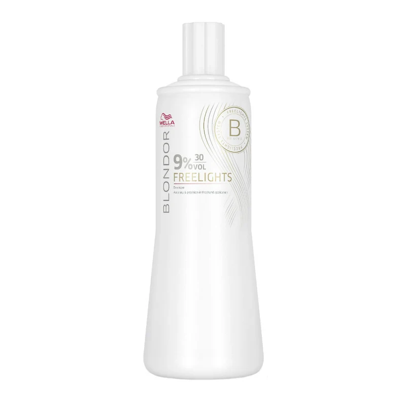 Wella Blondor Freelights Developer 9% 30vol 1000ml - lozione ossidante