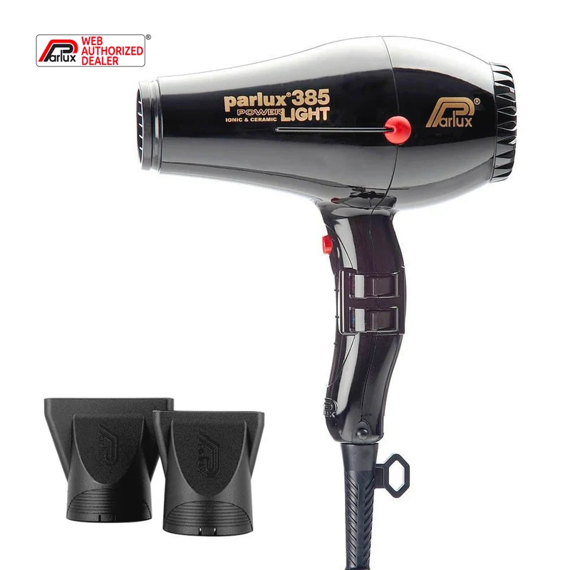 Parlux 385 Powerlight Ionic & Ceramic Nero - asciugacapelli