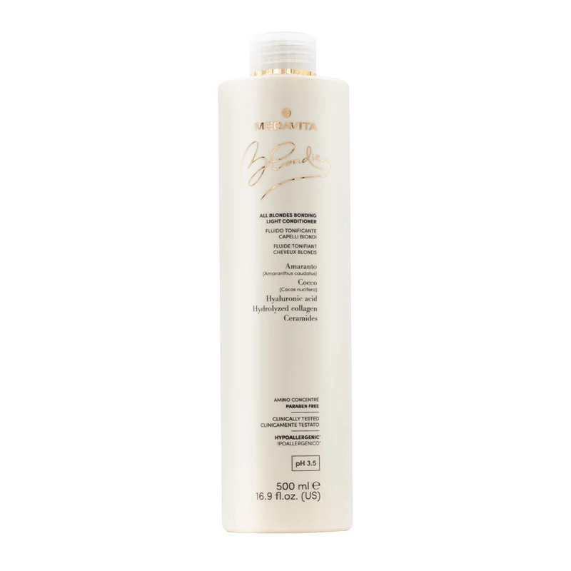 Medavita Blondie All Blondes Bonding Light Conditioner 500ml - balsamo corporizzante per tutti i capelli biondi