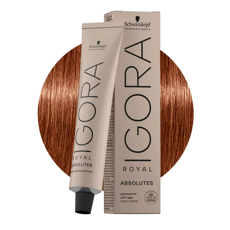 Schwarzkopf Igora Royal Absolutes 7-560 Biondo Medio Dorato Cioccolato Naturale 60ml - colorazione permanente