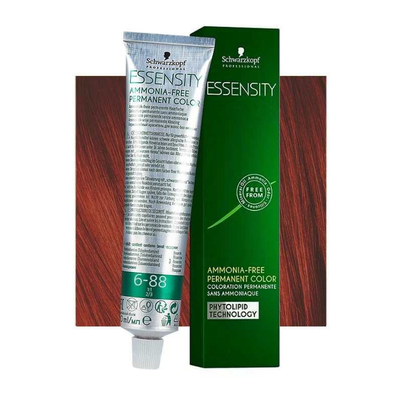 Schwarzkopf Essensity 6-88 Biondo Scuro Rosso Extra 60ml - tinta permanente senza ammoniaca