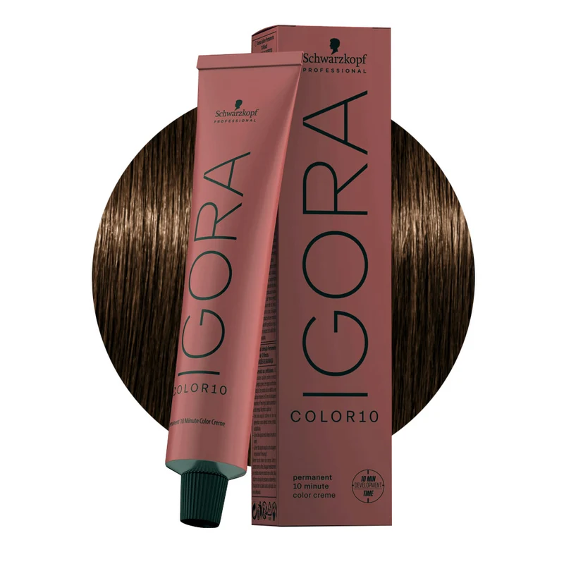 Schwarzkopf Igora Color10 6-0 Biondo Scuro Naturale 60ml - colorazione permanente in 10 minuti