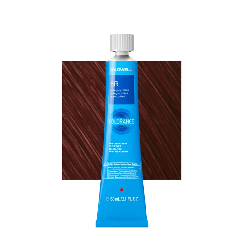 6R Mogano brillante Goldwell Colorance Cool reds tb 60ml