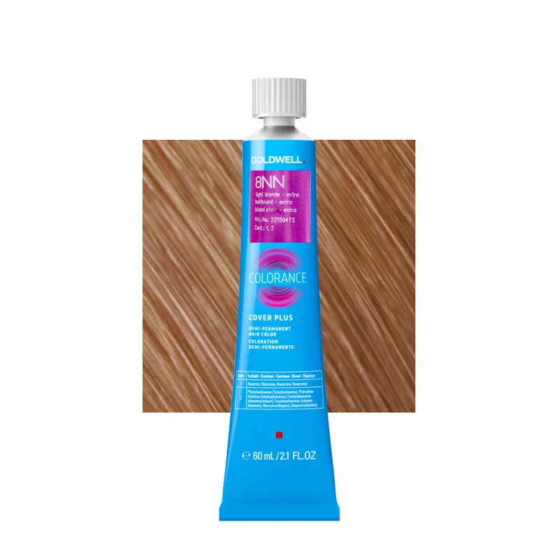 8NN Biondo chiaro intenso Goldwell Colorance Cover plus Naturals tb 60ml