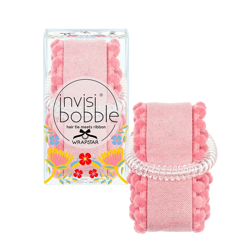 Invisibobble Wrapstar Flores & Bloom Ami & Co - elastico a spirale con nastro