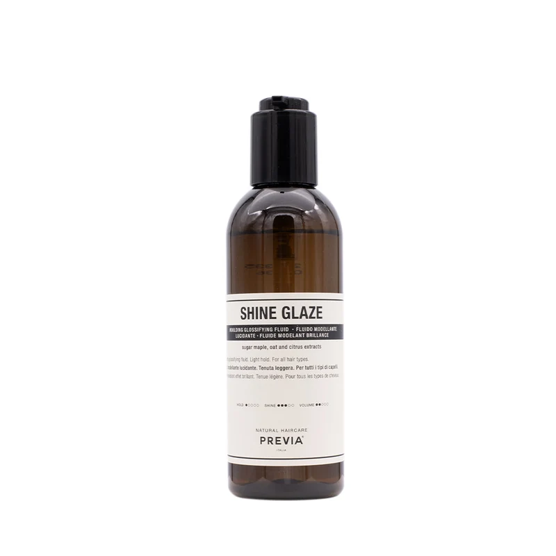 Previa Finish Organic Shine Glaze Moulding Glossifying Fluid 200ml - fluido modellante