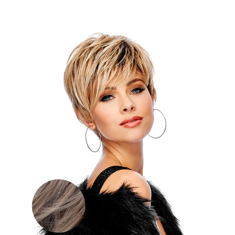 Hairdo Sweet Pixie RL19/23SS Biondo Chiaro Cenere Con Radice Castana