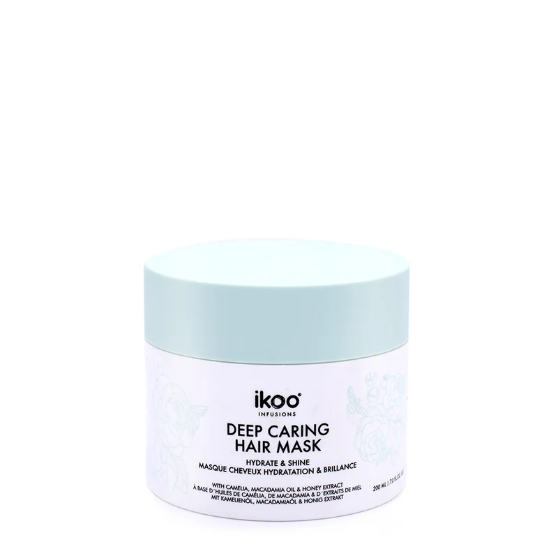 Ikoo Mask Hydrate & Shine 200ml - maschera idratante per capelli secchi
