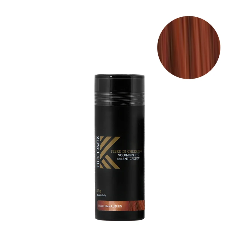 Tricomix Fibre Di Cheratina Auburn 27gr - fibre di cheratina volumizzanti con anticaduta