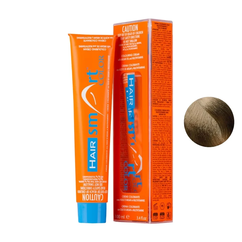 Hair Smart Color Crema Colorante 6 Biondo scuro 100ml - tinta pronta all'uso
