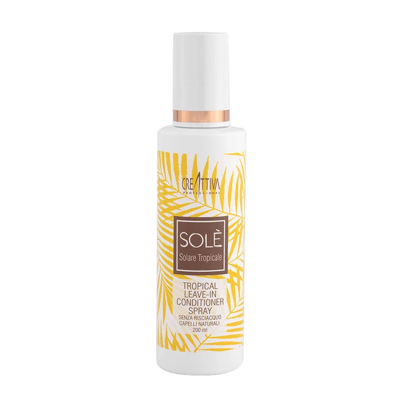 Creattiva Solè Tropical Leave-in Conditioner Spray Capelli Naturali 200ml - balsamo spray