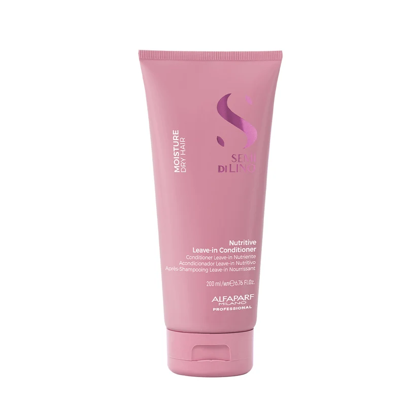Alfaparf Milano Semi Di Lino Moisture Nutritive Leave-In Conditioner 200ml - balsamo nutriente senza risciacquo