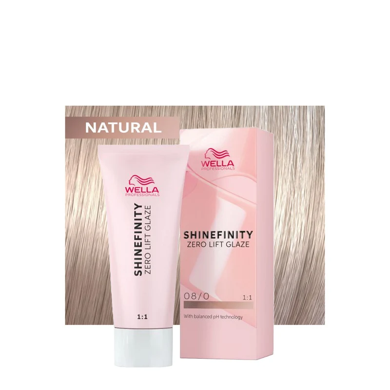 Wella Shinefinity 08/0 Biondo Chiaro Naturale 60ml - colore demi-permanente