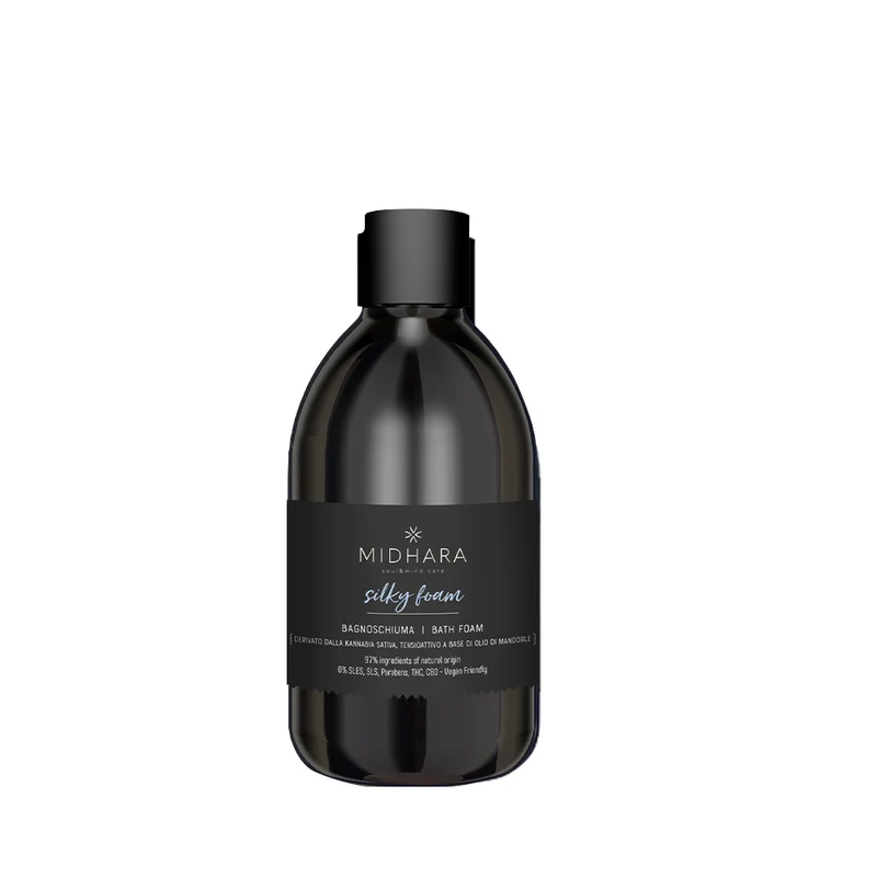 Midhara Body & Soul Silky Foam 300ml - bagnoschiuma delicato