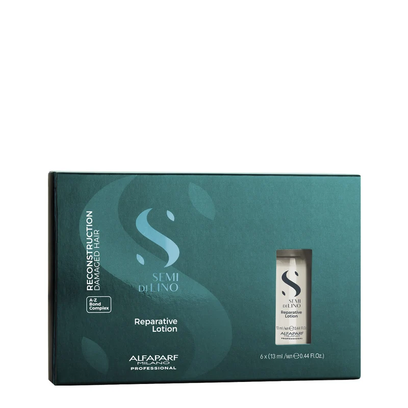 Alfaparf Milano Semi di Lino Reconstruction Reparative SOS Emergency Lotion 6x13ml - trattamento ristrutturante