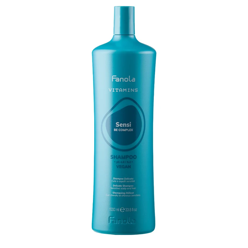 Fanola Vitamins Sensi Be Complex Shampoo 1000ml - shampoo cute sensibile