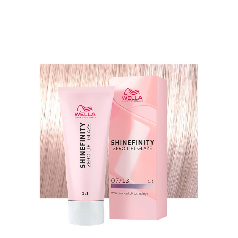 Wella Shinefinity Toffee Cream 07/13 Biondo Medio Cenere Dorato 60ml - colore demi-permanente