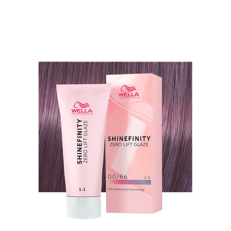 Wella Shinefinity Violet Booster 00/66 Violetto Violetto 60ml - colore demi-permanente