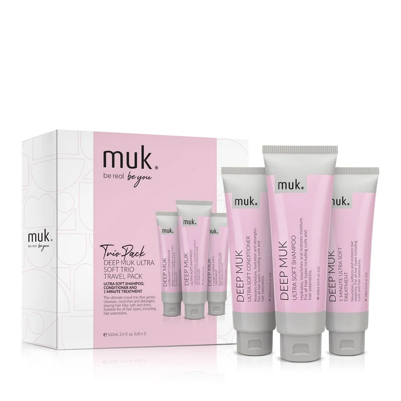 Muk Deep Ultra Soft Trio Travel Pack OMAGGIO