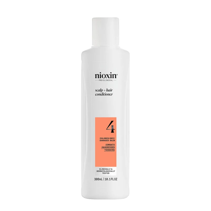 Nioxin Sistema 4 Scalp + Hair Conditioner 300ml - balsamo anti assottigliamento avanzato