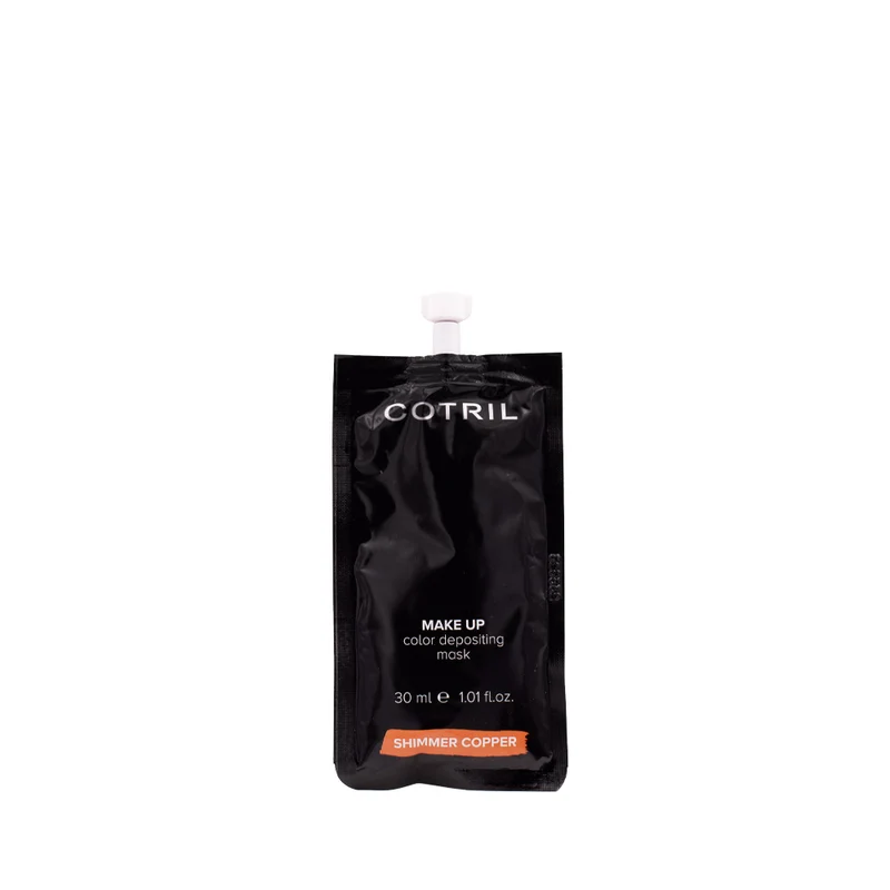 Cotril Make-Up Color Cream Shimmer Copper 30ml - maschera colorante condizionante