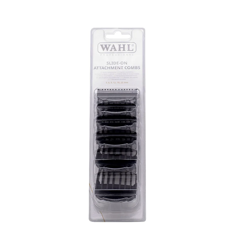 Wahl Slide on Attachment Combs 3/6/9/12/18/25 mm - set di rialzi