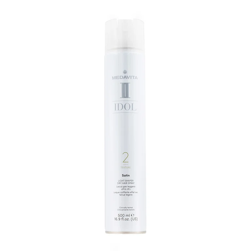 Medavita Idol Texture Satin Light Shaper Dry Hair Spray 2 500ml - lacca ultra dry