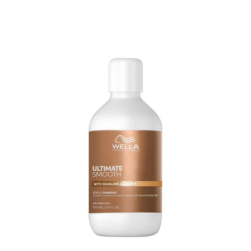 Wella Ultimate Smooth Shampoo 100ml - shampoo chelante anticrespo