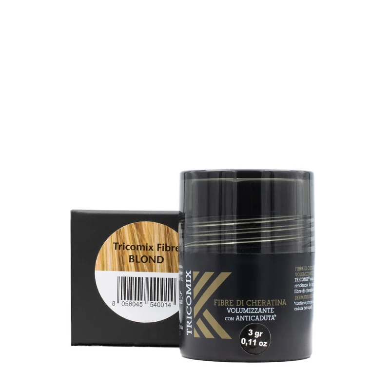 Tricomix Fibre Di Cheratina Blond 3gr - fibre di cheratina volumizzanti con anticaduta