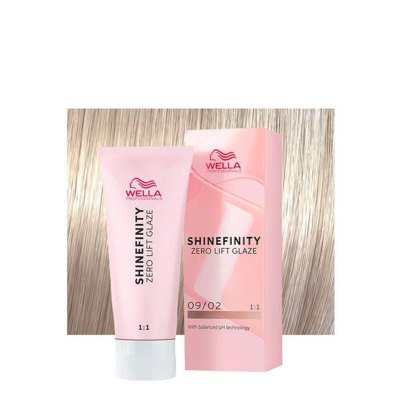 Wella Shinefinity Soft Sage 09/02 Biondo Chiarissimo Naturale Matt 60ml - colore demi-permanente