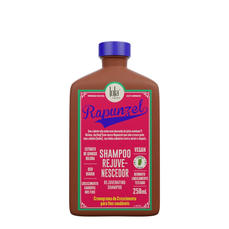 Lola From Rio Rapunzel Shampoo Rejuvenescedor 250ml - shampoo anticaduta