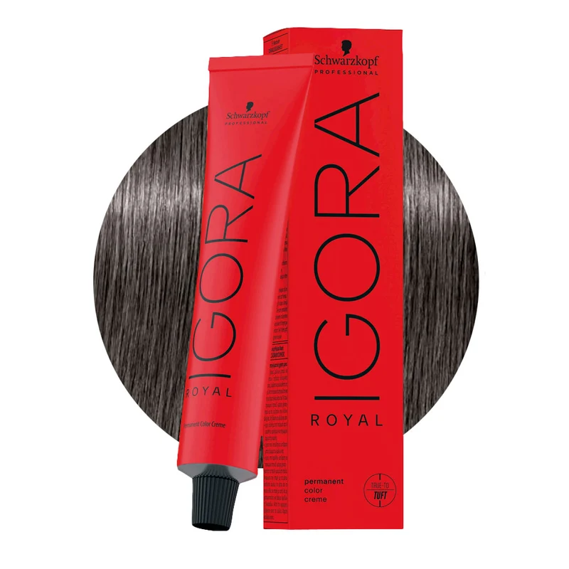 Schwarzkopf Igora Royal 6-12 Biondo Scuro Cendrè Cenere 60ml - colorazione permanente