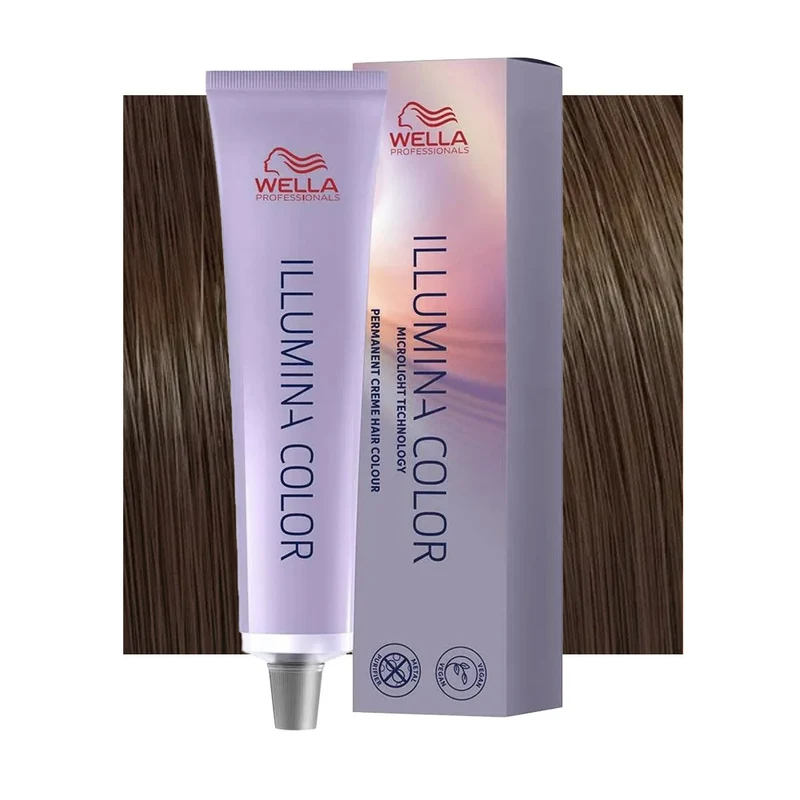 Wella Illumina Color 5/43 Castano Chiaro Rame Dorato 60ml - colorazione permanente