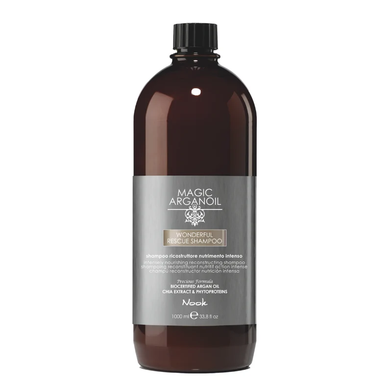 Nook Magic Arganoil Wonderful Rescue Shampoo 1000ml - Riservato PRO