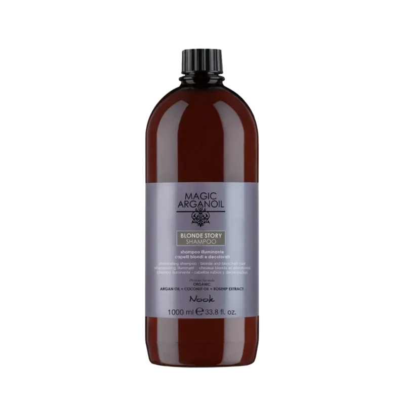 Nook Magic Arganoil Blonde Story Shampoo 1000ml - Riservato PRO