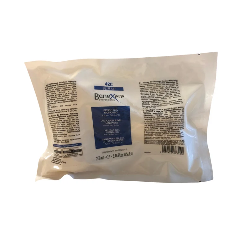 Muster New Benexere Slim up 42C Bende gel monouso azione riducente