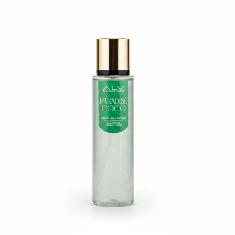 ALVIERO MARTINI SHIMMER HAIR BODY MIST - PARADISE COCO 200ML