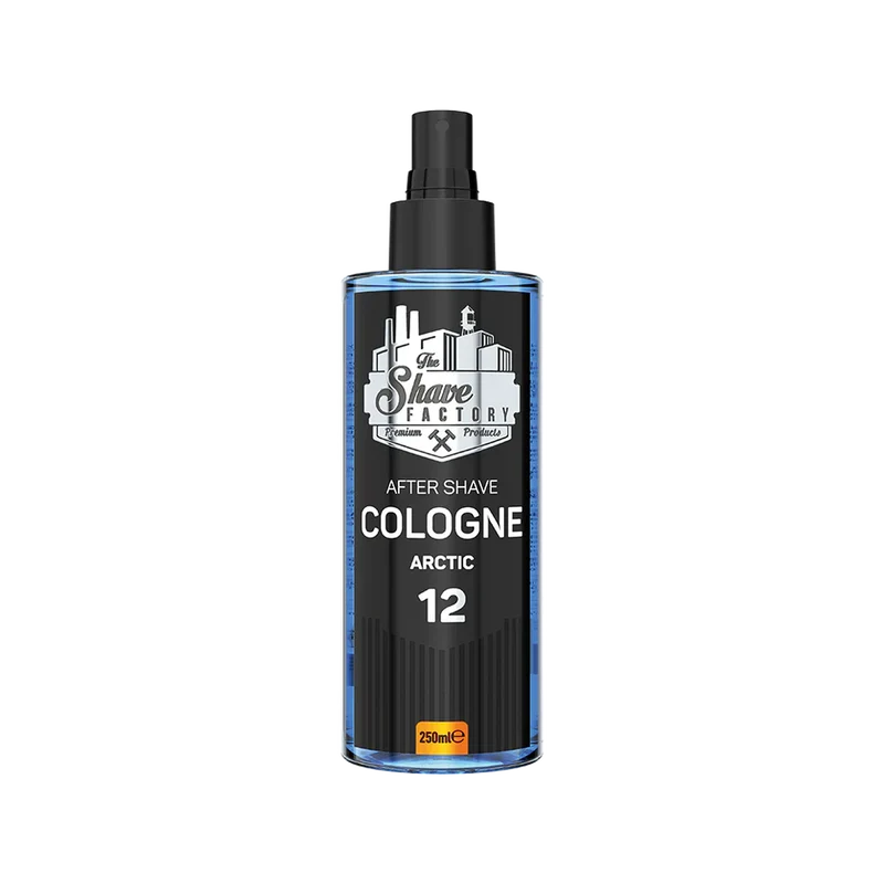THE SHAVE FACTORY AFTERSHAVE COLOGNE ARCTIC 12 250ML
