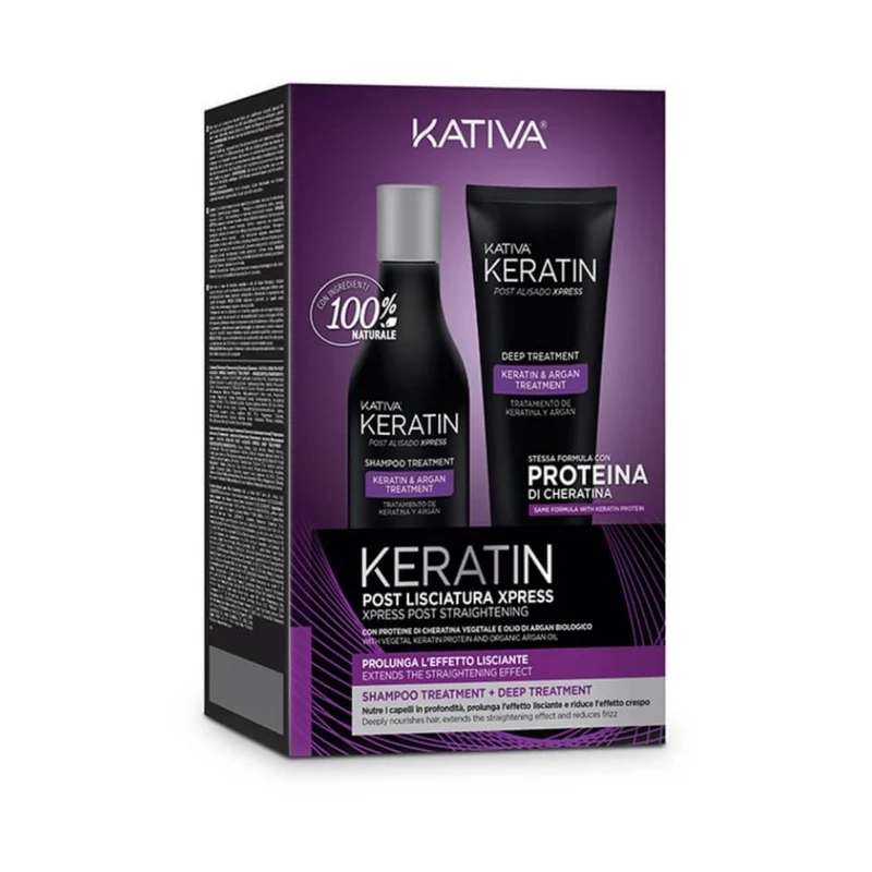 Kativa Set Keratina Post Lisciatura Xpress