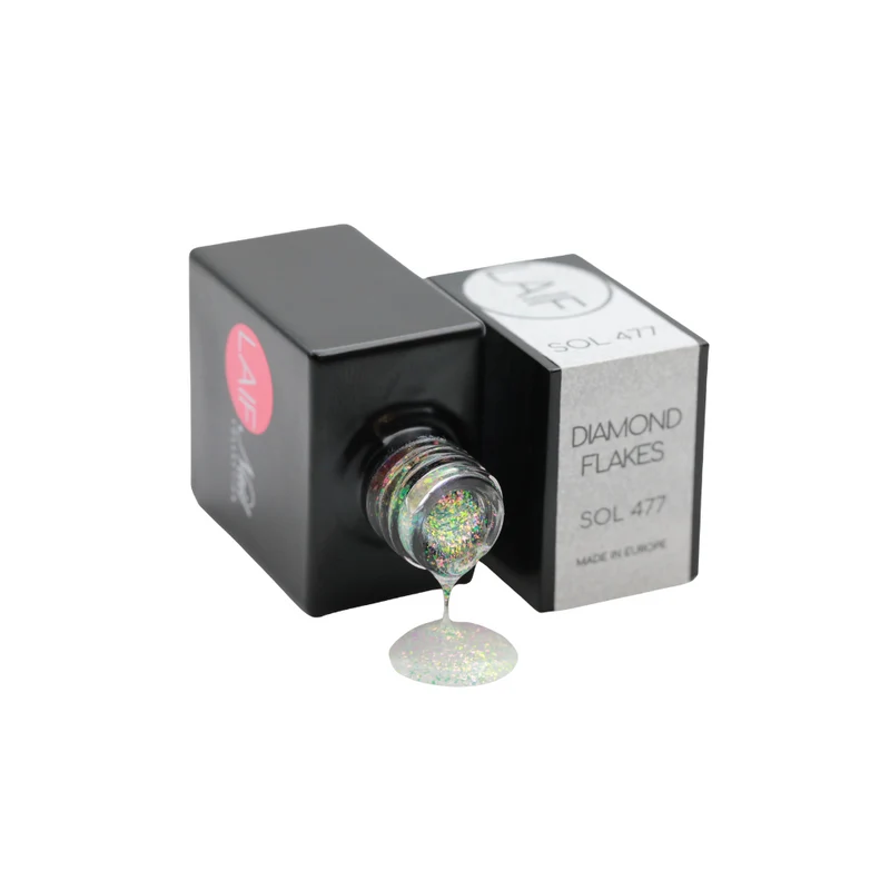 Laif Smalto gel semipermanente SOL 477 Diamond Flakes