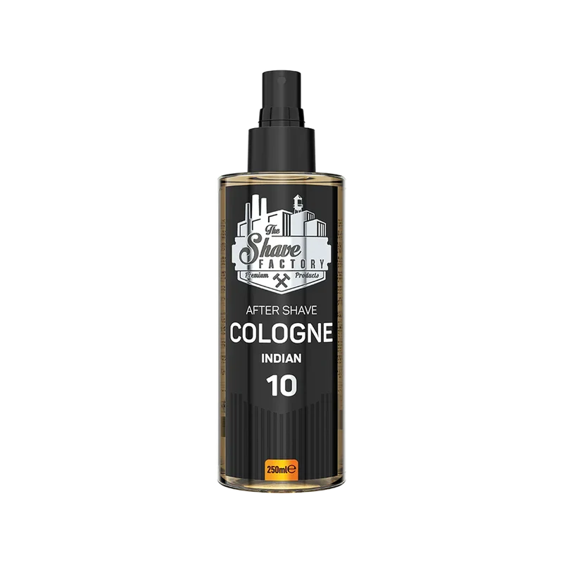 THE SHAVE FACTORY AFTERSHAVE COLOGNE INDIAN 10 250ML