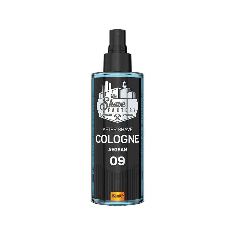 THE SHAVE FACTORY AFTERSHAVE COLOGNE AEGEAN 09 250ML