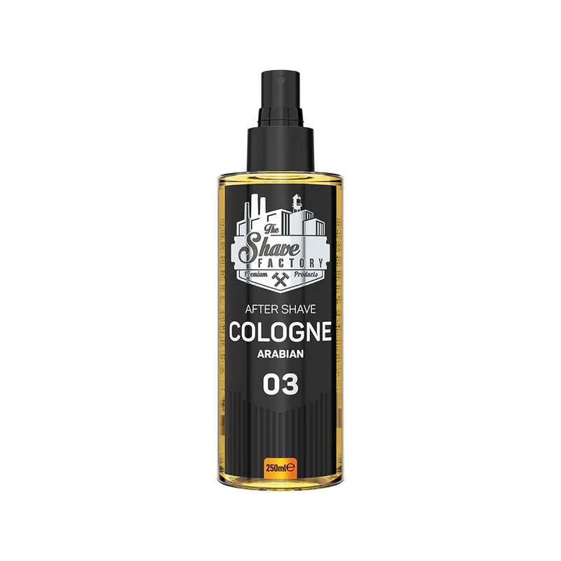 THE SHAVE FACTORY AFTERSHAVE COLOGNE ARABIAN 03 250ML