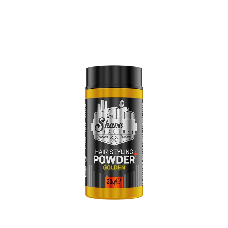 THE SHAVE FACTORY HAIR STYLING POWDER GOLDEN STRONG HOLD 20GR