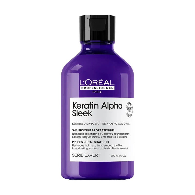 L'OREAL PROFESSIONAL KERATIN ALPHA SLEEK SHAMPOO